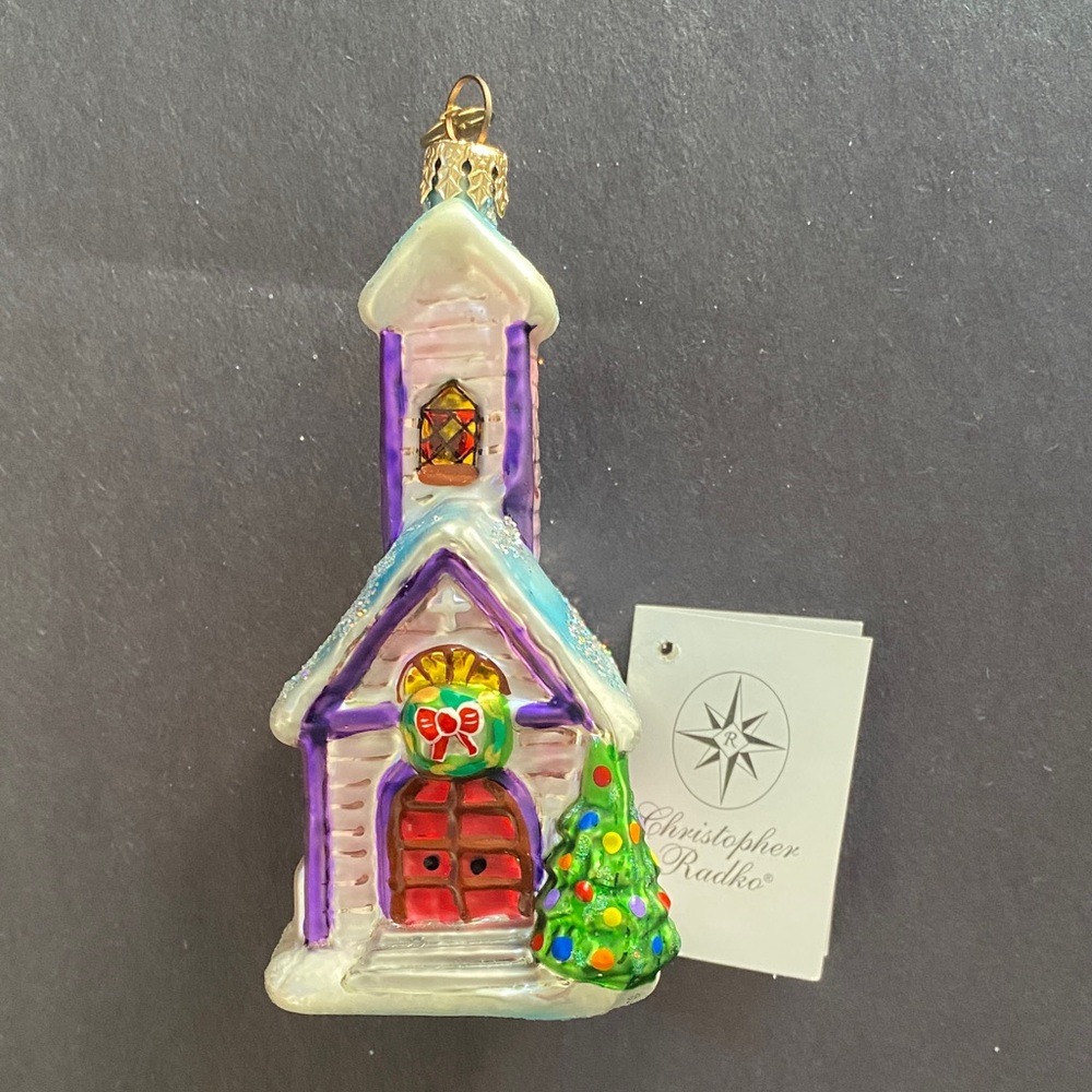 Christopher Radko Winter Worship ornament